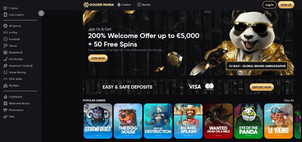 Golden Panda screenshot