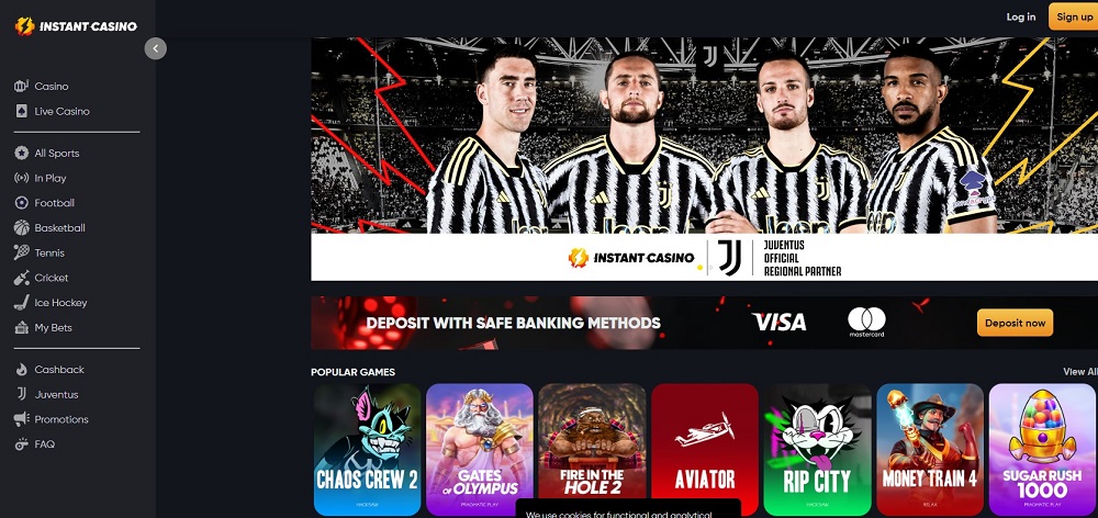 Instant Casino Casino ohne Limit screenshot
